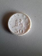 Meissen 30 pfennig keramische token, Ophalen, Duitsland, 2 euro