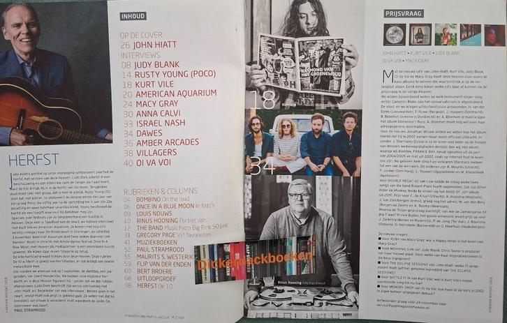 heaven nr 6, 2018; Kurt Vile, Villagers, Marcy Gray, Verzamelen, Muziek, Artiesten en Beroemdheden, Gebruikt, Boek, Tijdschrift of Artikel