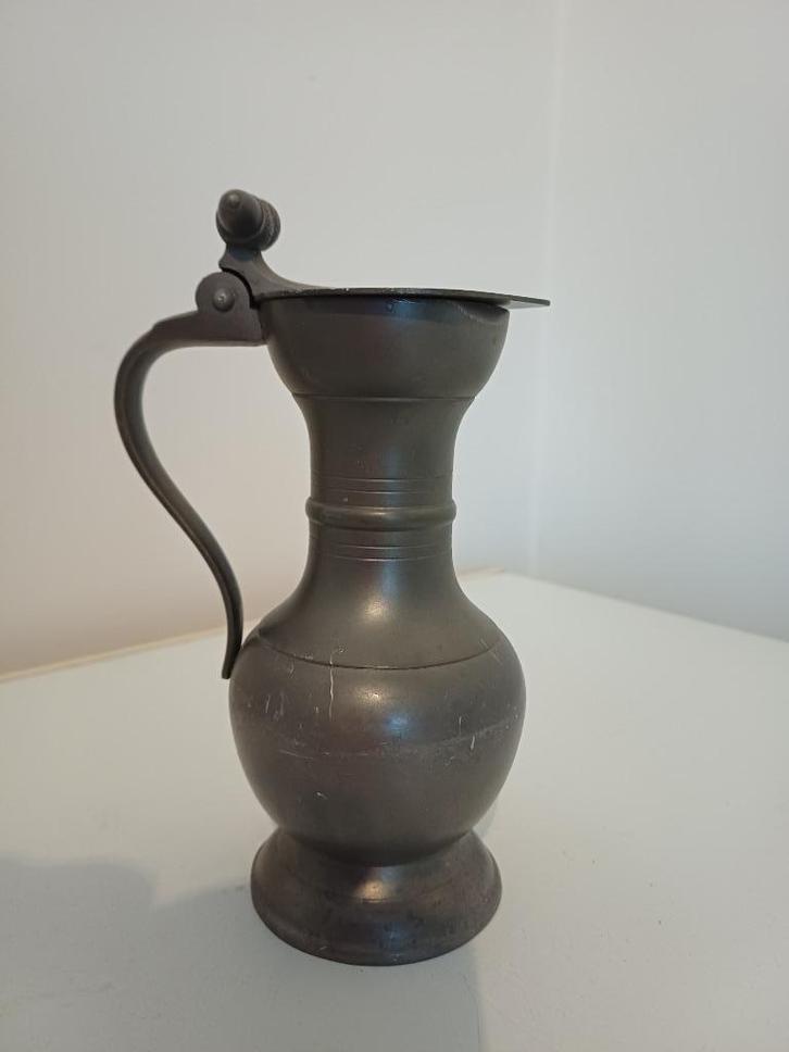 Eikeltjes kan van hoogwaardig tin., Antiek en Kunst, Antiek | Tin, Ophalen of Verzenden