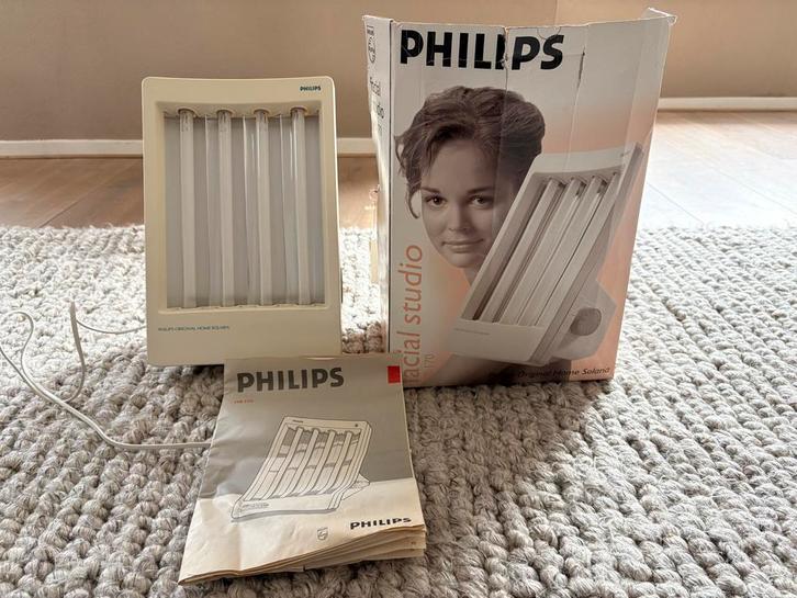 Philips HB 170 Gezichtsbruiner - Vintage & Werkend!, Witgoed en Apparatuur, Zonnebanken en Gezichtsbruiners, Gebruikt, Gezichtsbruiner