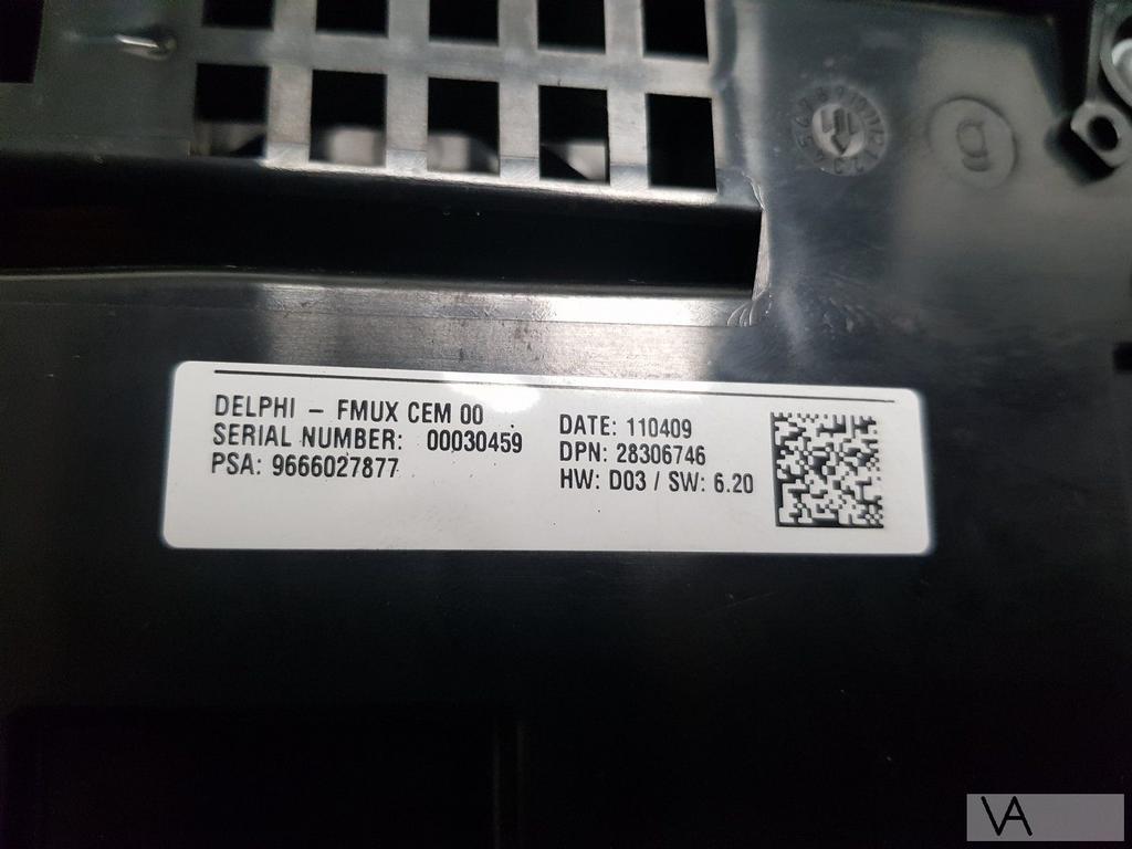 Citroen C4 en DS4 kachelpaneel radio bediening 9666027877, Ophalen of Verzenden, Gebruikt, Citroën