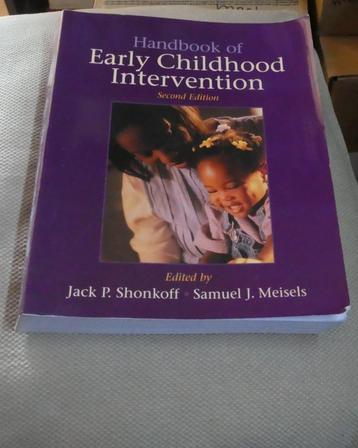 Handbook of early childhood intervention, isbn:0521585732 beschikbaar voor biedingen
