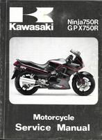 Kawasaki GPX750 R Ninja 750 R Service manual (1817z), Motoren, Ophalen of Verzenden, Kawasaki