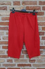 korte rode wheeler broek van tricot maatje M, Gedragen, Maat 38/40 (M), Kort, Ophalen of Verzenden