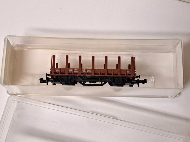 Minitrix rongenwagen, art. 3587, Hobby en Vrije tijd, Modeltreinen | N-Spoor, Zo goed als nieuw, Wagon, Gelijkstroom, Trix, Ophalen of Verzenden