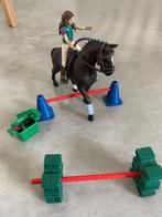 Schleich Springset met Paard en Poppetje, Verzamelen, Speelgoed, Ophalen of Verzenden, Zo goed als nieuw
