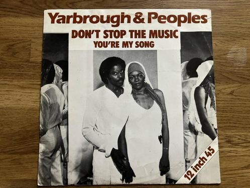 Yarbrough & Peoples / Don't Stop The Music, Cd's en Dvd's, Vinyl | R&B en Soul, Gebruikt, 1980 tot 2000, Verzenden