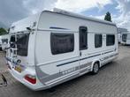 Fendt Topas 550 TG Mover/Luifel/Fietsdrager, Caravans en Kamperen, Caravans, Rondzit, Bedrijf, Schokbreker, Fendt