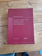 Hoofdlijnen van Nederlands Burgerlijk Procesrecht, Ophalen of Verzenden, Zo goed als nieuw, W. Hugenholtz; W. Heemskerk