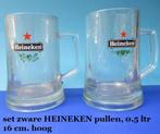 splinternieuw, 1/2 liter bierpullen van Heineken en König, Nieuw, Overige merken, Pul(len), Ophalen