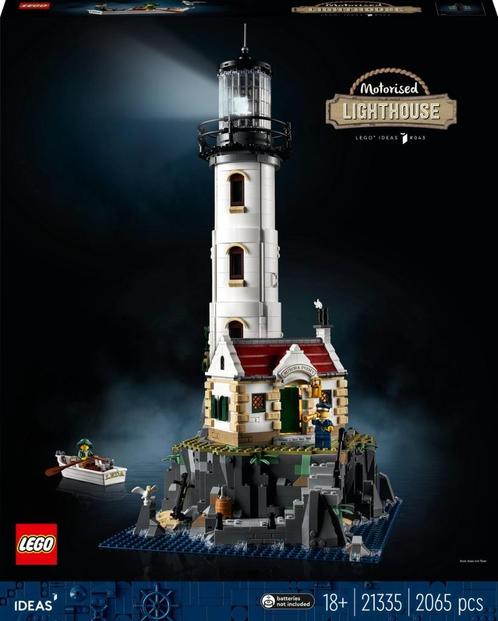 Te huur: Lego Vuurtoren gemotoriseerd; 21335, Kinderen en Baby's, Speelgoed | Duplo en Lego, Gebruikt, Lego, Complete set, Ophalen of Verzenden