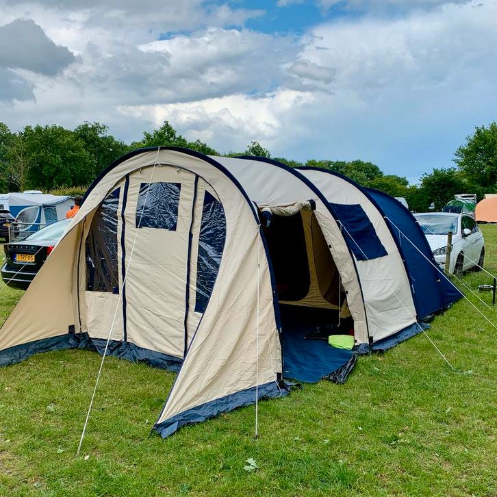 Obelink Goldcamp Familietent, Caravans en Kamperen, Tenten, tot en met 4, Gebruikt, Ophalen