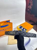 Luxury Black Leather Belt – 115cm, Kleding | Heren, Riemen en Ceinturen, 95 tot 105 cm, Ophalen of Verzenden, Zo goed als nieuw