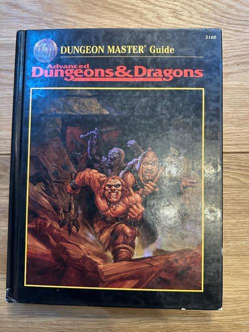AD&D 2e Dungeon Master Guide, Hobby en Vrije tijd, Wargaming, Gebruikt, Overige soorten, Boek of Catalogus, Ophalen of Verzenden