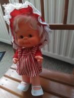 Leuk popje 20 cm vintage made in Taiwan, Verzamelen, Poppen, Ophalen of Verzenden, Zo goed als nieuw, Pop