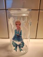 Handgemaakte Frozen Beker met Rietje, Ophalen of Verzenden, Nieuw