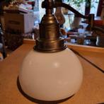 Schaar/ lees lampje ( metaal) muur., Huis en Inrichting, Lampen | Tafellampen, Ophalen of Verzenden, Zo goed als nieuw, Glas, Minder dan 50 cm