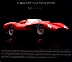 Ferrari 250 Testa Rossa (1958) fotokaart, Verzenden, Zo goed als nieuw, Auto's