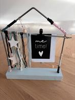 Leuk decoratie huisje met foto houder, Ophalen, Zo goed als nieuw, Hout, Minder dan 50 cm