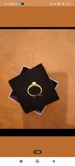 Ring goud 14k, Sieraden, Tassen en Uiterlijk, Ringen, Gebruikt, Ophalen of Verzenden, Kleiner dan 17, Dame