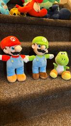 Super Mario en Luigi en yoshi knuffeltjes, Ophalen of Verzenden, Zo goed als nieuw, Overige typen