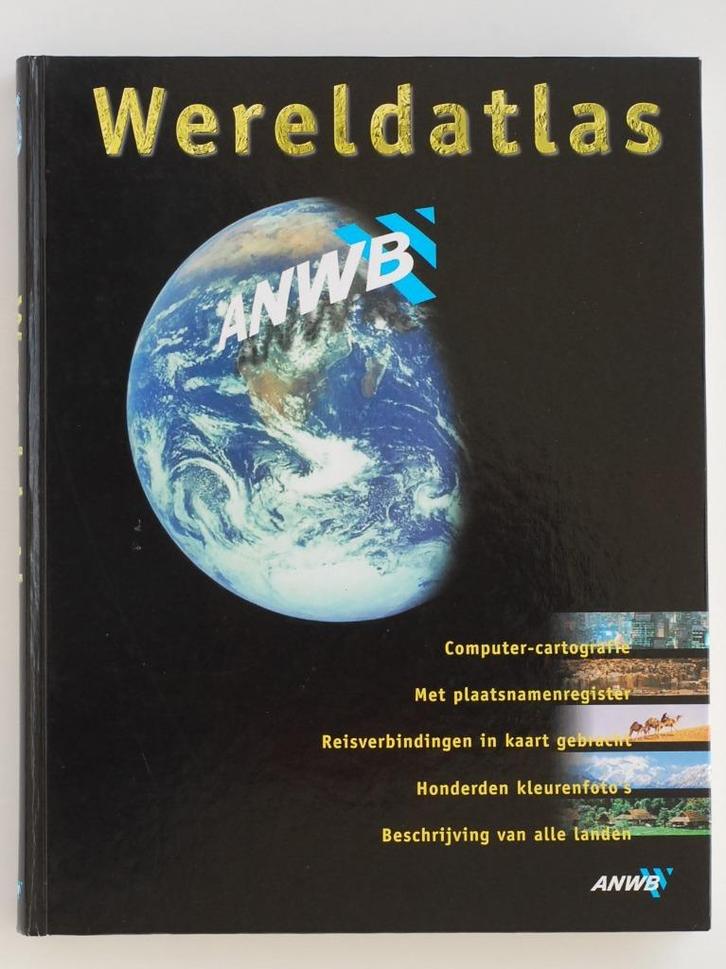 ANWB Wereldatlas (1998), Boeken, Atlassen en Landkaarten, Zo goed als nieuw, Overige atlassen, Nederland, 1800 tot 2000, Verzenden