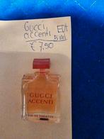 GUCCI ACCENTI EDT 5 ML VASTE PRIJS!, Verzamelen, Parfumverzamelingen, Ophalen, Miniatuur