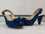 Unisa pumps maat 38 donkerblauw, Ophalen of Verzenden, Zo goed als nieuw, Blauw