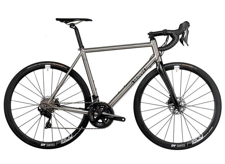 J. Guillem Major Shimano 105 Di2 56 cm Titanium 56cm 2023, Fietsen en Brommers, Fietsen | Racefietsen, Nieuw, Overige merken, 53 tot 57 cm