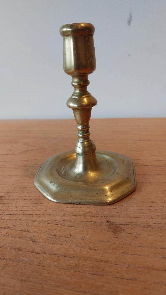 Antieke kandelaar 18e eeuw frans, Antiek en Kunst, Antiek | Kandelaars, Ophalen of Verzenden