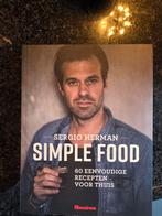 Sergio Herman - Simple Food Kookboek, Sergio Herman, Tapas, Hapjes en Dim Sum, Ophalen of Verzenden, Zo goed als nieuw