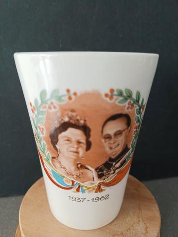 Juliana & Bernhard Jubileum Beker 1962 beschikbaar voor biedingen