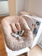 Ilmaha Tripp Trapp newborn hoes | Teddy taupe, Kinderen en Baby's, Kinderstoelen, Ophalen of Verzenden, Zo goed als nieuw