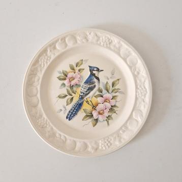 royal worchester company bord Blue jay Amarican bird series beschikbaar voor biedingen