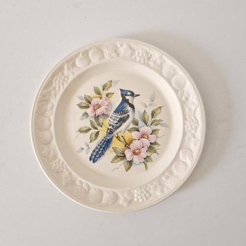 royal worchester company bord Blue jay Amarican bird series, Antiek en Kunst, Antiek | Wandborden en Tegels, Ophalen of Verzenden