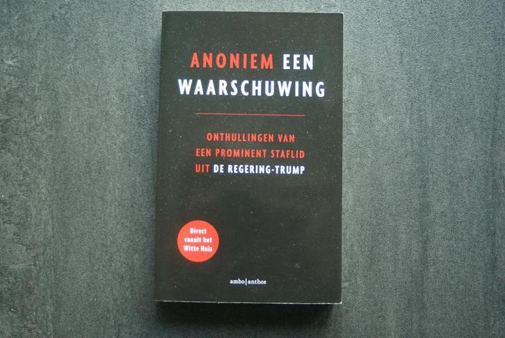 EEN WAARSCHUWING: onthulling prominent staflid regeringTrump, Boeken, Geschiedenis | Wereld, Zo goed als nieuw, Noord-Amerika
