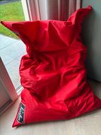 Rode Luxaflex Zitzak / Beanbag, Ophalen of Verzenden, Gebruikt, Rood, Zitzak