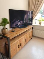 Mooi mangohout tv meubel., Huis en Inrichting, Ophalen, 150 tot 200 cm, Zo goed als nieuw, Minder dan 100 cm