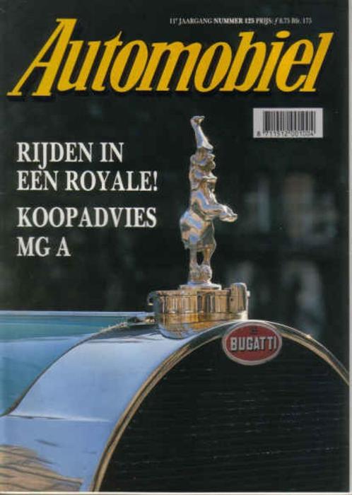 Automobiel 125 1990 : MG MGA - Mazda Cosmo 110 S Coupe, Boeken, Auto's | Folders en Tijdschriften, Gelezen, Algemeen, Ophalen of Verzenden