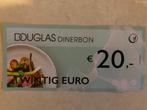 Douglas Dinerbon - korting €20,-, Kortingsbon, Overige typen, Twee personen