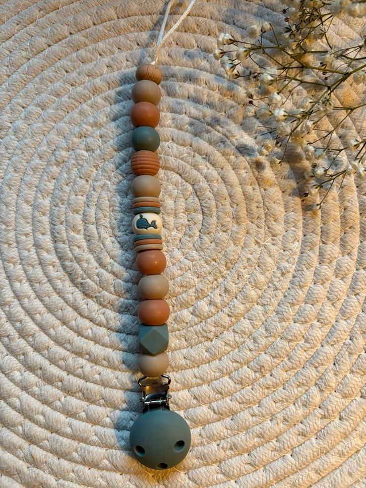 Speenkoord - Walvis, Hobby en Vrije tijd, Kralen en Sieraden maken, Nieuw, Draad, Verzenden