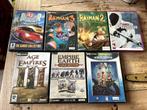 7x Retro PC spellen - Rayman, Age of Empires, Rainbow Six, Spelcomputers en Games, Games | Pc, Gebruikt, Overige genres, 1 speler