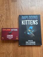 Exploding en imploding kittens kaartspel EN, Een of twee spelers, Ophalen of Verzenden, Zo goed als nieuw