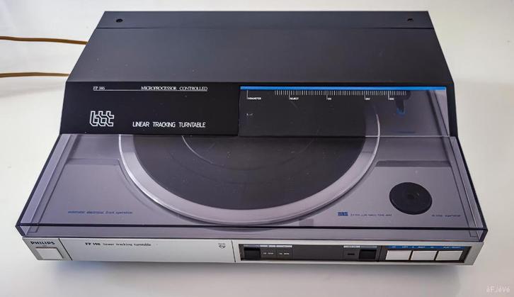 Philips FP146 Linear Tracking Turntable, Audio, Tv en Foto, Platenspelers, Zo goed als nieuw, Platenspeler, Philips, Automatisch