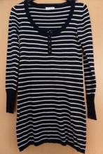 Donkerblauw/ wit gestreepte tuniektrui van Sutherland maat S, Kleding | Dames, Sutherland, Blauw, Ophalen of Verzenden, Zo goed als nieuw