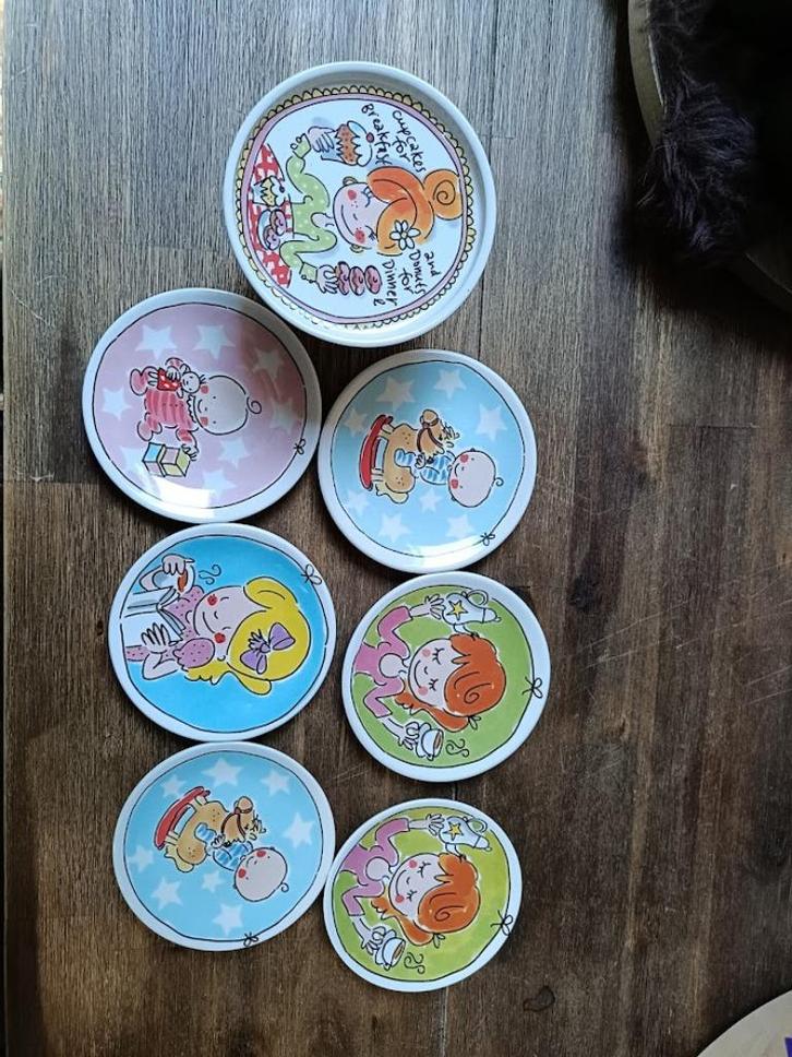 Blond Amsterdam cakeschaaltjes, Huis en Inrichting, Woonaccessoires | Overige, Nieuw, Ophalen of Verzenden
