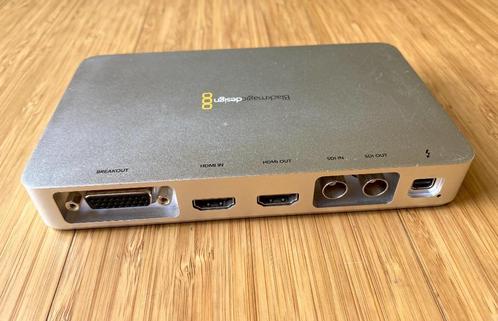 Blackmagic Design UltraStudio Express: capture card + kabels, Computers en Software, Capture cards, Gebruikt, Ophalen of Verzenden