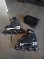 Nike N-Dorfin Rollerblades Maat 43/44 + bescherming, Gebruikt, Heren, Inline skates 4 wielen, Ophalen