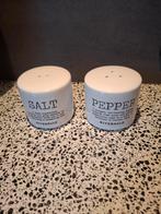 Riverdale peper en zoutstel - Nieuwstaat, Huis en Inrichting, Keuken | Servies, Ophalen of Verzenden, Zo goed als nieuw, Overige materialen