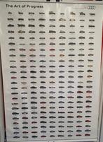Audi 'The art of progres' poster automobiel. 70x100cm, Onbekend, Ophalen of Verzenden, Zo goed als nieuw, Audi